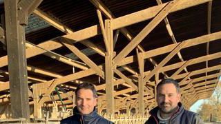 François et Christophe Augereau estiment qu’« investir dans la préparation au vêlage favorise une reprise d’état plus rapide ». j.pezon François et Christophe Augereau estiment qu’« investir dans la préparation au vêlage favorise une reprise d’état plus rapide ». j.pezon